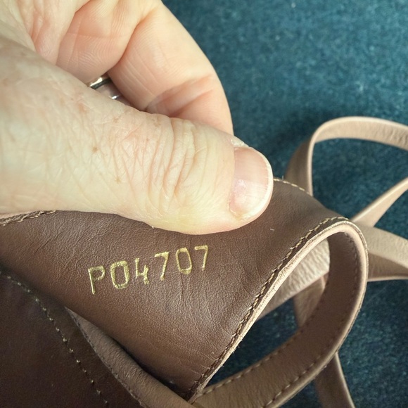 ALOHAS The Lille Leather Block Heels  in Peach Ankle Strap Nude Size EU38 - Picture 9 of 12